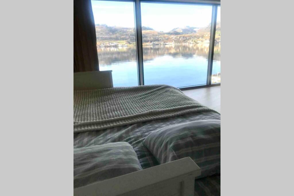 Panoramaresort In Hardangerfjorden Leilighet I Sjokanten Ved Hardangerfjorden For 7 Personer Boat , Sauna,Kajak, Sup For Rent Øystese Exterior foto