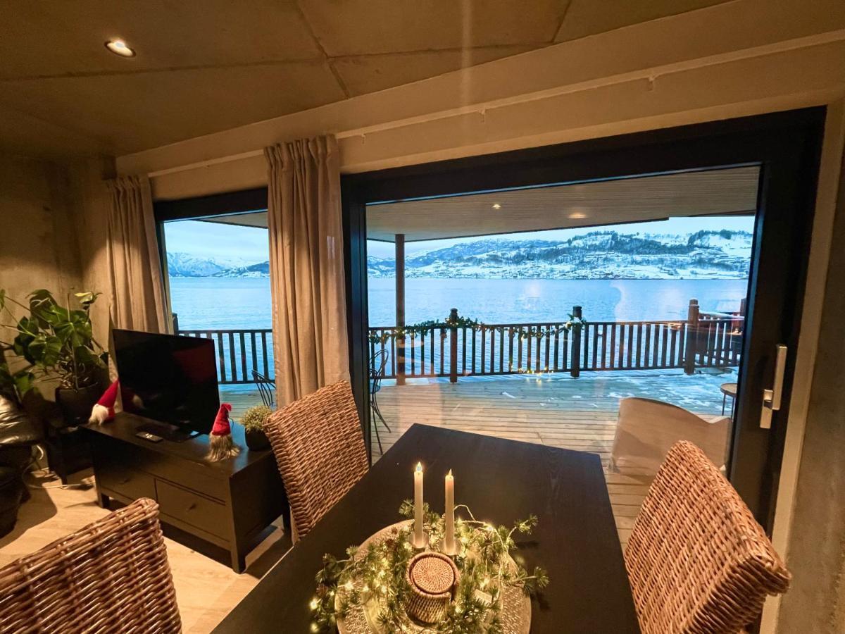Panoramaresort In Hardangerfjorden Leilighet I Sjokanten Ved Hardangerfjorden For 7 Personer Boat , Sauna,Kajak, Sup For Rent Øystese Exterior foto